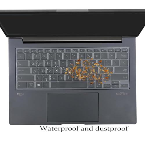 Protector de teclado para ASUS ZenBook 14 14" TPU miniatura 2