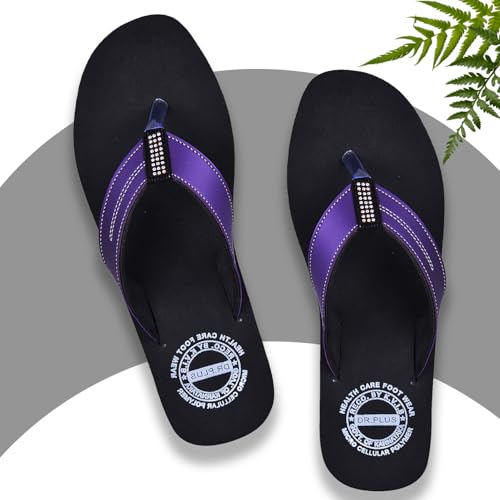 Image of DR PLUS Women's Healthcare, Diabetic and Orthopedic MCR /MCP Footwear /Sandals /Slipper /Chappal
