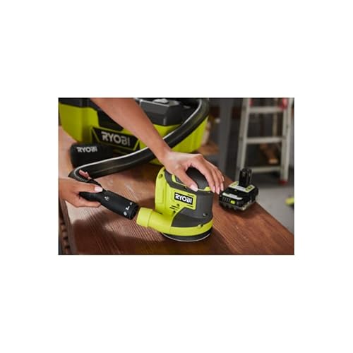 Pack RYOBI Ponceuse excentrique RROS18 0 18V One+ 1 batterie 2.0Ah 1 chargeur rapide RC18120 120 - vue 5