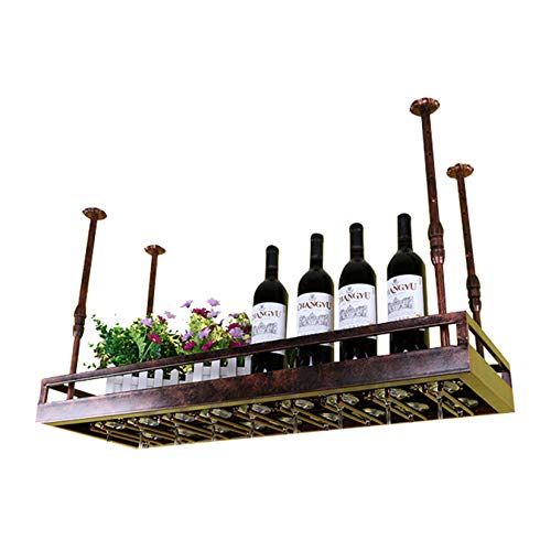 Support en verre pour verres à pied en métal rustique et durable - 5