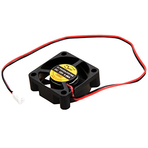 ZHOUZHOU 30mm x 30mm x 10mm 3010S 12V 0.06A Ventilador de enfriamiento DC sin escobillas Cover