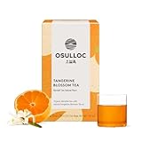 Picture of OSULLOC Tangerine Blossom Tea (Refreshing Tangerine Flavor), USDA Certified Organic, Tea Bag Series 20 count, Premium Blended Tea from Jeju