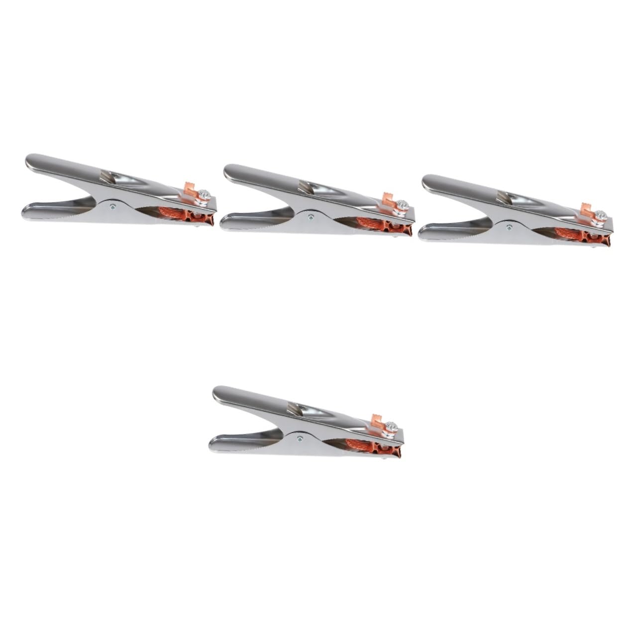 HOMSFOU 4pezzi Pinza Saldatrice Forma Di Clip Di Per Saldatore Installazione Facile e Affidabile Ottima Conduttività e Resistenza Compatibile Con Attrezzature Di Alta Potenza
