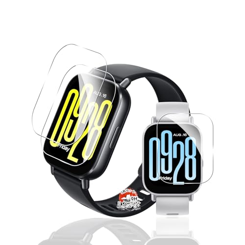 用 Redmi Watch 5 Active ガラスフィルム 保護フィルム 【3枚セット 国産AGC旭硝子素材】 用 Xiaomi Redmi Watch 5 Active フィルム 高透過率 超薄型 用 シャオミ Redmi Watch 5 Active