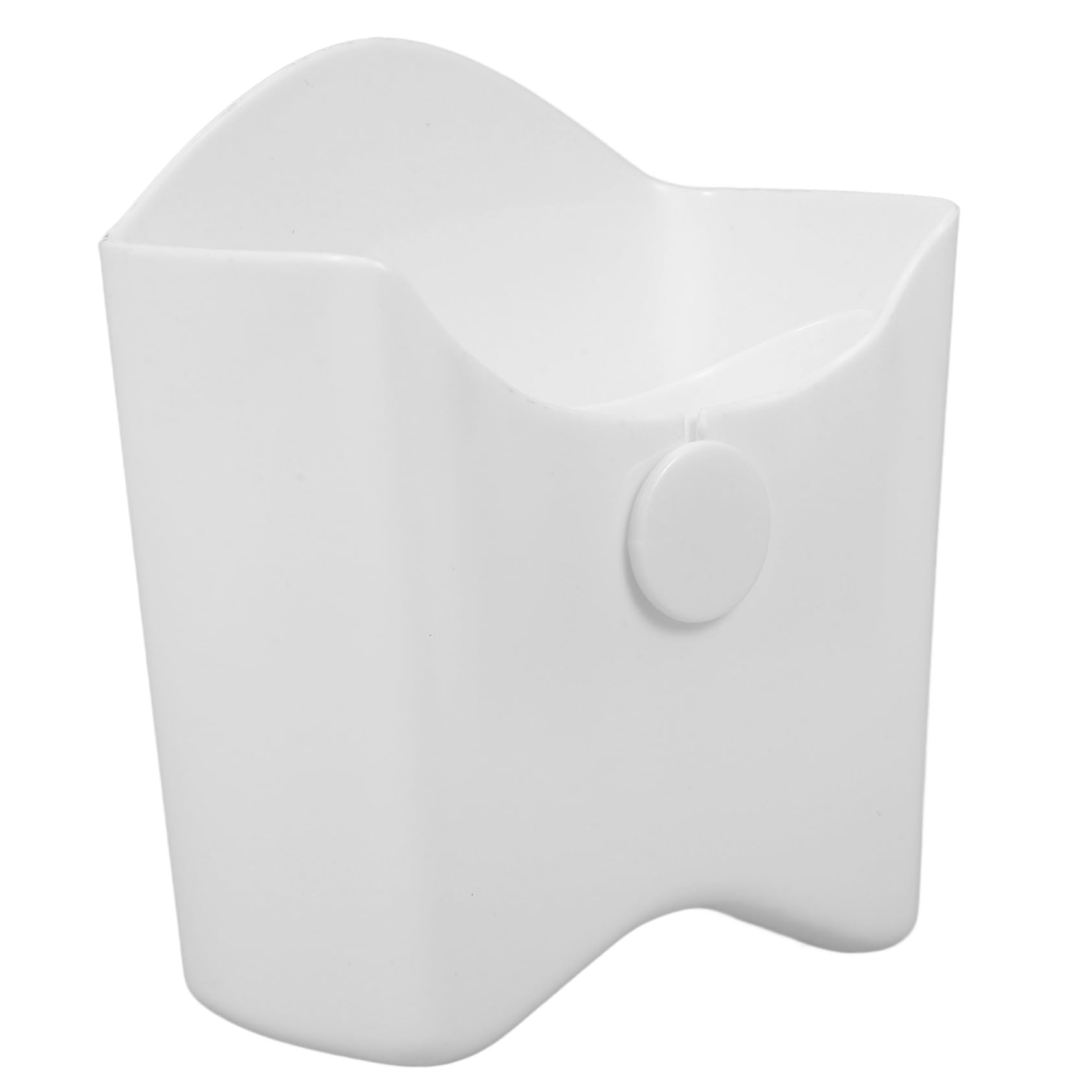 HEALLILY French Fries Holder Reusable Snack Boxes Compact Salad Cup Portable Fries Container Pp Material