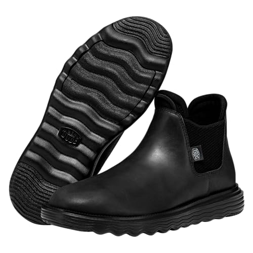 Chaussures Hey Dude Branson Craft Leather au design marron soigné - 4