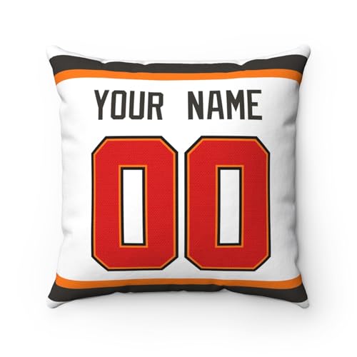 Image of ANTKING Throw Pillow 2 Pack Custom Any Name and Number Personalized Gift for Men Women Boys