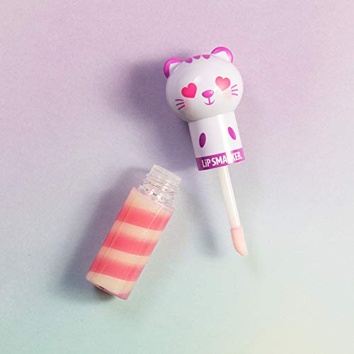 Lip Smacker Kitty Kitten Lip Gloss Flavored Lippy Pal Swirl, Kitten, Sweet Kiwi Kitten, 0.14 Ounce #TOP4