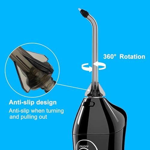 Replacement Head for COSLUS Water Flosser, Only Compatible COSLUS F5020E Replacement Periodontal/Pocket Tips Oral Irrigator Jet Tip