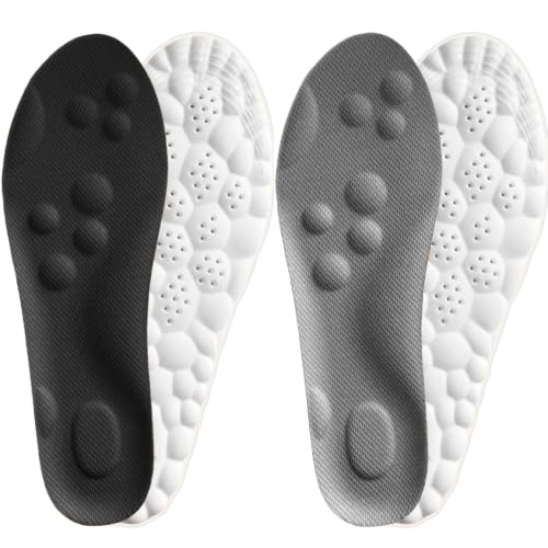 Image of 4D Cloud Steppers Insoles for Men Women, Memory Foam Work Boot Inserts