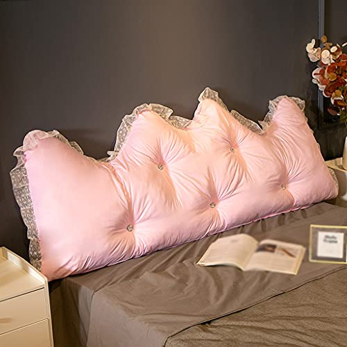 Cuscino A Triangolo Lungo Cuscino Morbido Tatami Comodino Protezione Elastica in Tinta Unita dal Design all-Inclusive Cuscini da Letto per Schienale con Copriletto Sfoderabile B 150x70cm