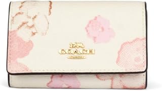 [コーチ] 巾着・ラッピング済み ギフトセット レディース 小物 キーケース CR835 IMCAH(チョークマルチ) 花柄 [アウトレット]