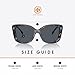 Tory Burch TY7198U 195787 54MM Blue Tortoise/Dark Grey Cateye Sunglasses for Women +BUNDLE with ACCESSORY EYEWEAR KIT