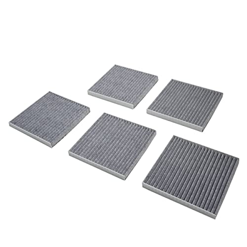 CAPSOL エアコンフィルター 活性炭入 5枚セット オッティ H91W H92W デイズ B21W デイズルークス B21A 日産用 互換品 AY685-NS023 目詰まり 不調 交換