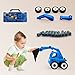 Supoggy Jouet Camion Vehicules de Chantier Excavatrice pour Enfant 3,4,5 Ans Démontage Camion Jouet Pelleteuse Voiture Jeu Educatif pour Garçons Filles Cadeau de Noël