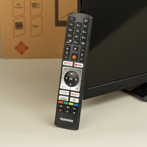 TELEFUNKEN T24X820 Mobile - HD Smart TV 24 Zoll / 60 cm, Triple-Tuner DVB-S2/T2/C (Kabel/Satellit/Terrestrisch) & Streaming, 12/230 Volt, Wi-Fi, HDMI für Wohnmobile/Wohnwagen/LKW/Boot & Zuhause – Bild 7