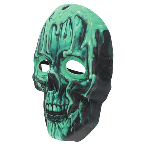 Masque de crâne lumineux Halloween pour soirée déguisée horreur