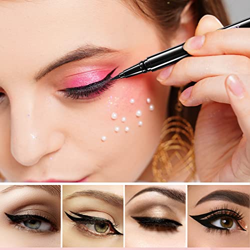 Docolor Waterproof Eyeliner Pen【Update】 Super Slim Precise All Day Black Professional Makeup Liquid Eye Liner Pencil For Women #TOP5