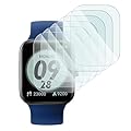 KARYLAX - Protezione schermo in vetro flessibile, durezza 9H antigraffio, pellicola protettiva compatibile per orologio connesso Decathlon CW500 S (6 pezzi)