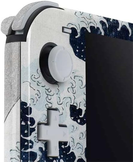 Skinit Decal Gaming Skin Compatible with Nintendo Switch Lite - Officially Licensed The Great Wave Off Kanagawa by Hokusai Design