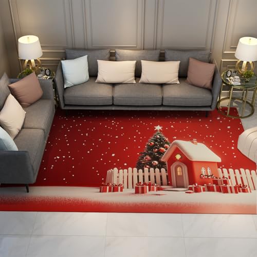 Tapis de sol antidérapant Noël lavable pour éviter les glissades - 3