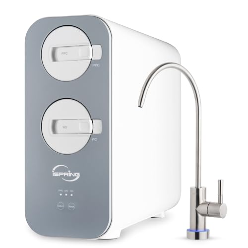 iSpring RO800G Tankless Reverse Osmosis System, 800 GPD Under Sink