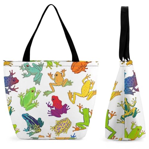 Sac de voyage grenouille colorée femme : finissez-en avec le manque de place