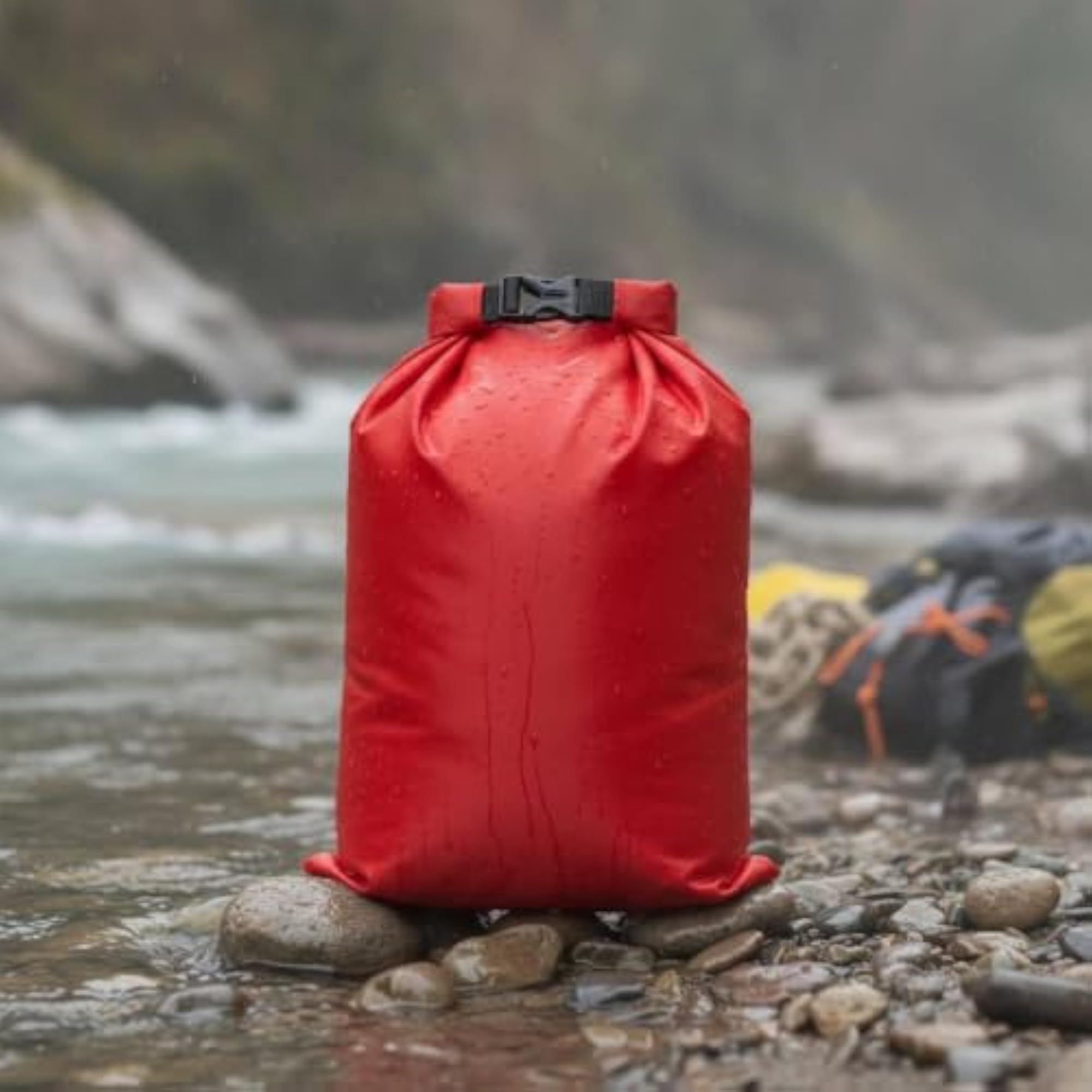 5 Pieces Waterproof Dry Bag Set, Lightweight Storage Pouch