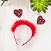 Fabulous Red Heart Head Bopper - 9.5