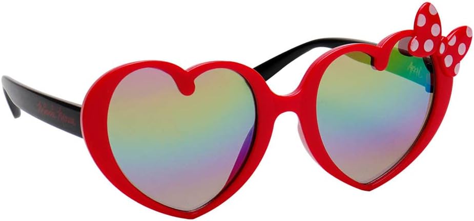 ARKAID Minnie Mouse Heart Sunglasses | Official Disney | UV400 | One Size Fits Most Kids