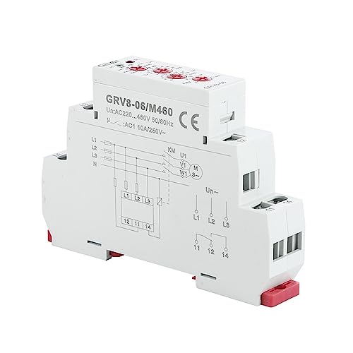 Relé de monitoreo de secuencia de fase trifásico 460V GRV8-06D M265 2