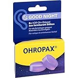 OHROPAX Good Night Silikon Vor-Ohr Stöpsel, 8 St. Ohrstöpsel