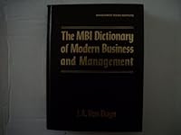 The Mbi Dictionary of Modern Business and Management 0135668948 Book Cover