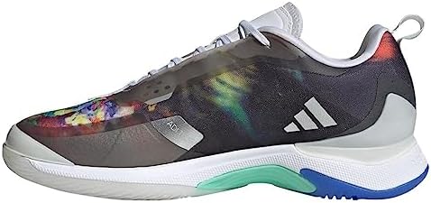 adidas Women`s Avacourt Tennis Shoes Footwear White and Pulse Mint | Image 3