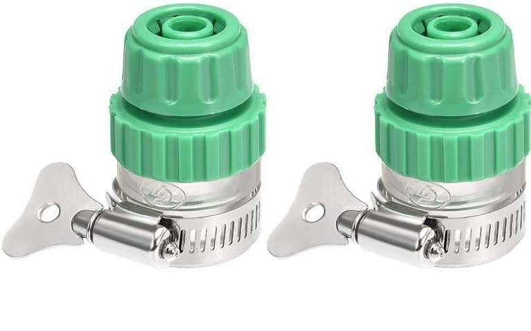 MAXAIR PACK OF 2PCS Universal Faucet Quick Water Tap Connector/Adapter for Garden Hose Pipe Tap Kitchen Bathroom Faucet NOZZLE for 1/2" HOSE Pipe (B0D3BNSTJM) Amazon Price History, Amazon Price Tracker