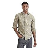 Dockers Original Shirt Slim, Camisa Hombre, Castro Valley Camo, L