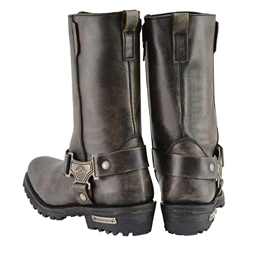 Image of Milwaukee Leather Women's Premium Leather Motorcycle Harness Boots Collection MBL - 11