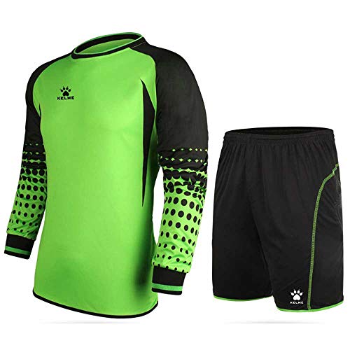Kelme Set Stopped Ml Conjunto Equipaciones, Hombre, Verde, XS