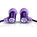 JLab Audio J4 Heavy Bass, Rugged Metal In-Ear Headphone, GUARANTEED FOR LIFE - Pirple
