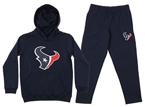Outerstuff NFL Youth Team Color and Fleece Hoodie Set Houston Texans Extra 18/20