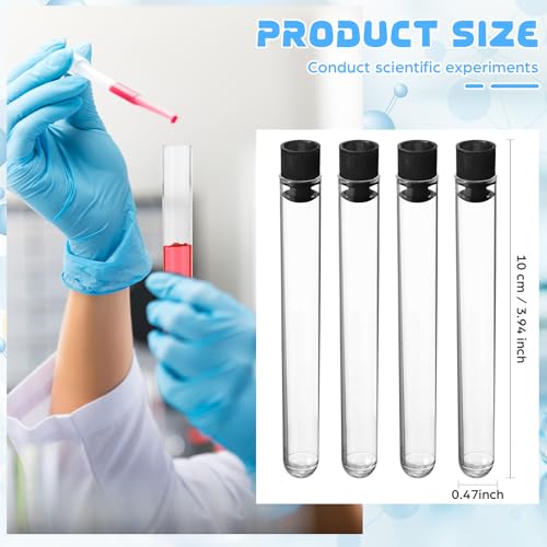 Tubes à essai transparents pour une déco de fête d'anniversaire scientifique - 2