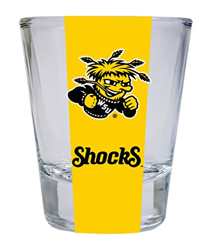 Wichita State Shockers Round Shot Glass Officially Licensed Collegiate Product
