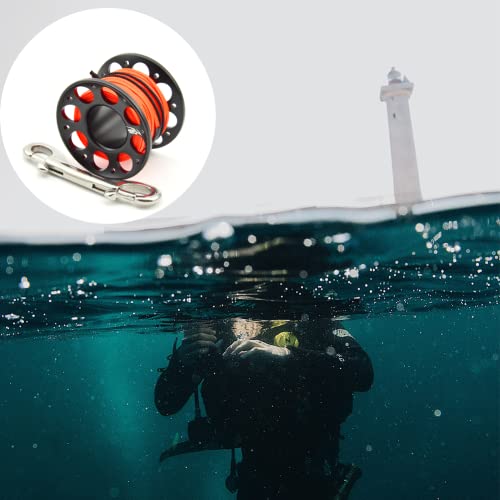 Finger spool apnée 15m évite les nœuds de fil sous l'eau