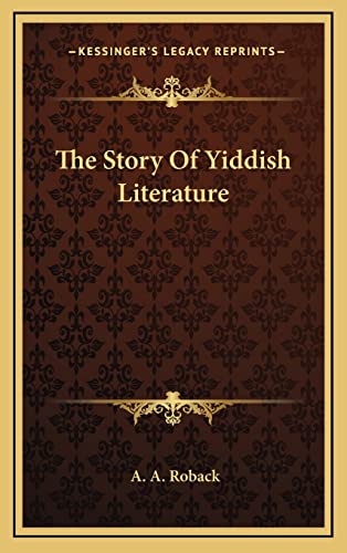 The Story Of Yiddish Literature