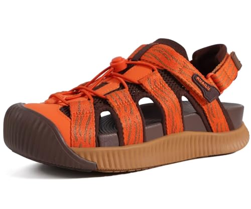 Image of KuaiLu Orthopedic Closed Toe Sandals For Womens Athletic Outdoor Walking