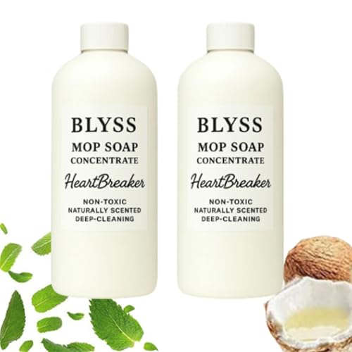 Savon Pour Serpillière Blyss, Savon Aromatique Blyss Brazilian Waves, Agents Nettoyants Pour Sols De Luxe Hautement Parfumés, Parfum Longue Durée, Multisurfaces, Nettoie En Profondeur(2pcs)