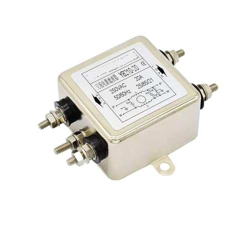 Filtro de CA YB210-20A monofásico con conexión tipo perno resistente 220V 2