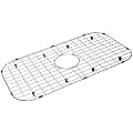 Serene Valley Sink Protector Grid 26-1/16" x 14-1/16", Centered Drain with Corner Radius 3-1/2", 304 Stainless Steel Material NLW2614C