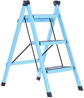 Outdoor Home Dual-Purpose Step Stool,Ladder Folding Ladder Herringbone Ladder Kitchen Ladder Three Step Low Ladder Pedal Ladder Step Ladder,C (C)
