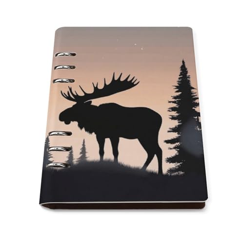 Cuaderno A5 de diseño plano para escribir diarios sin incomodidad en las manos